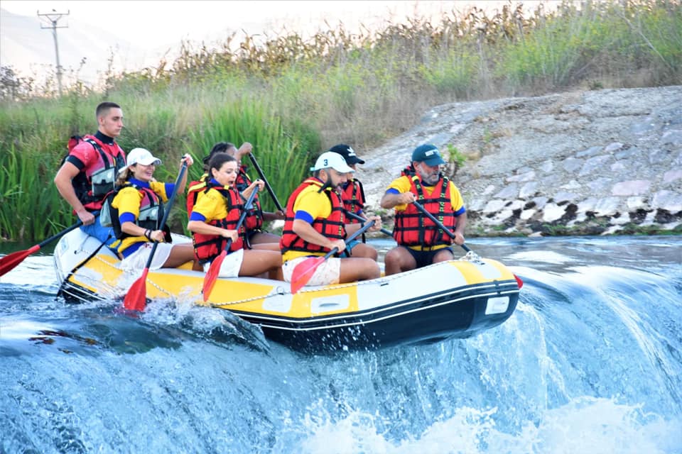 Rafting in bistrica river,Saranda city,Albania